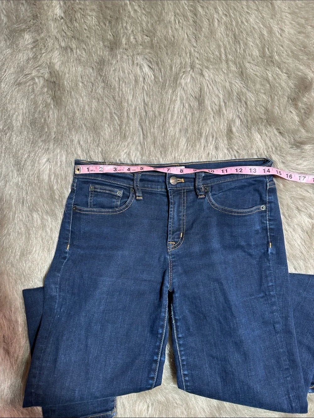 J. Crew Dark Blue Skinny Jeans